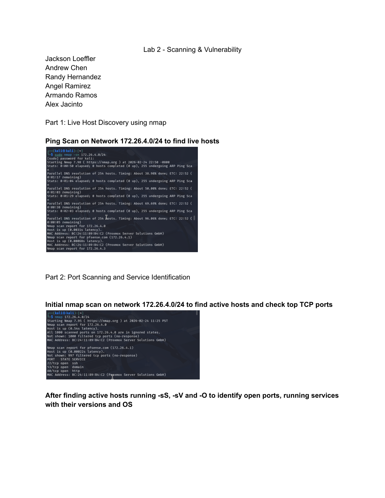 Reconnaissance and Vulnerability Assessment in a Simulated Enterprise ...